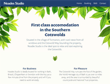 Tablet Screenshot of noadesstudio.co.uk